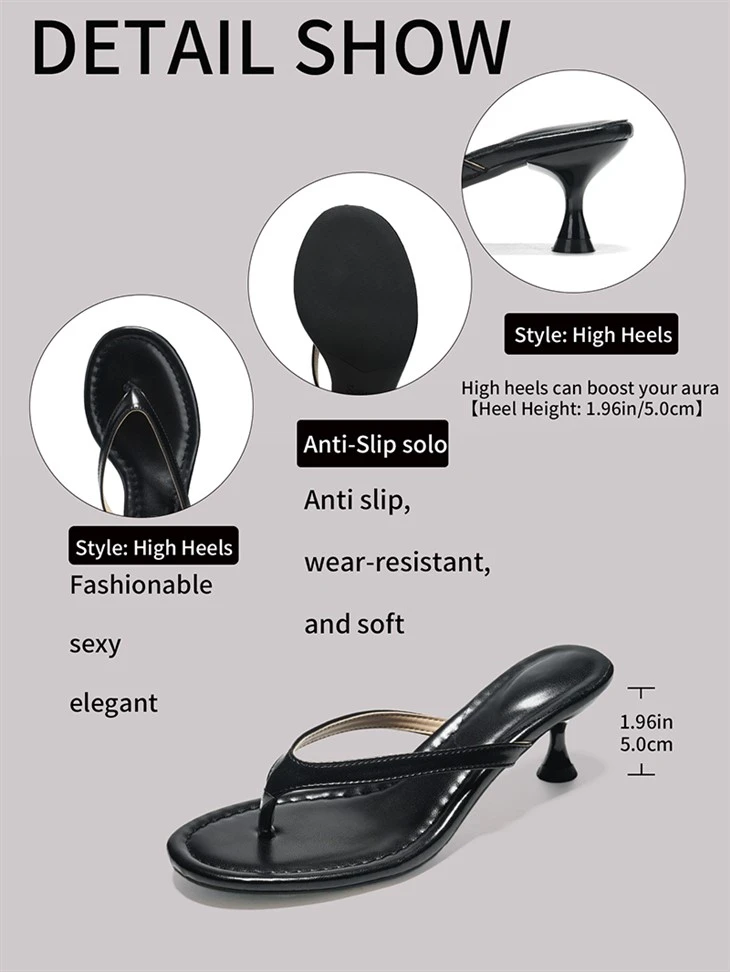Braided Slide Heels high quality