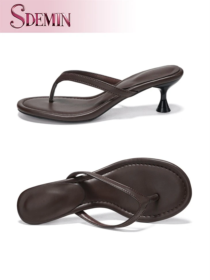 Braided Slide Heels high quality