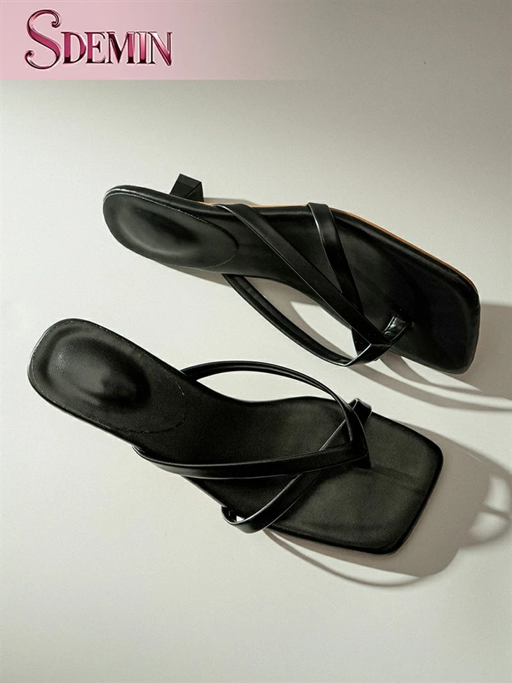 Slide Block Heel Sandals high quality Slide Block Heel Sandals high quality