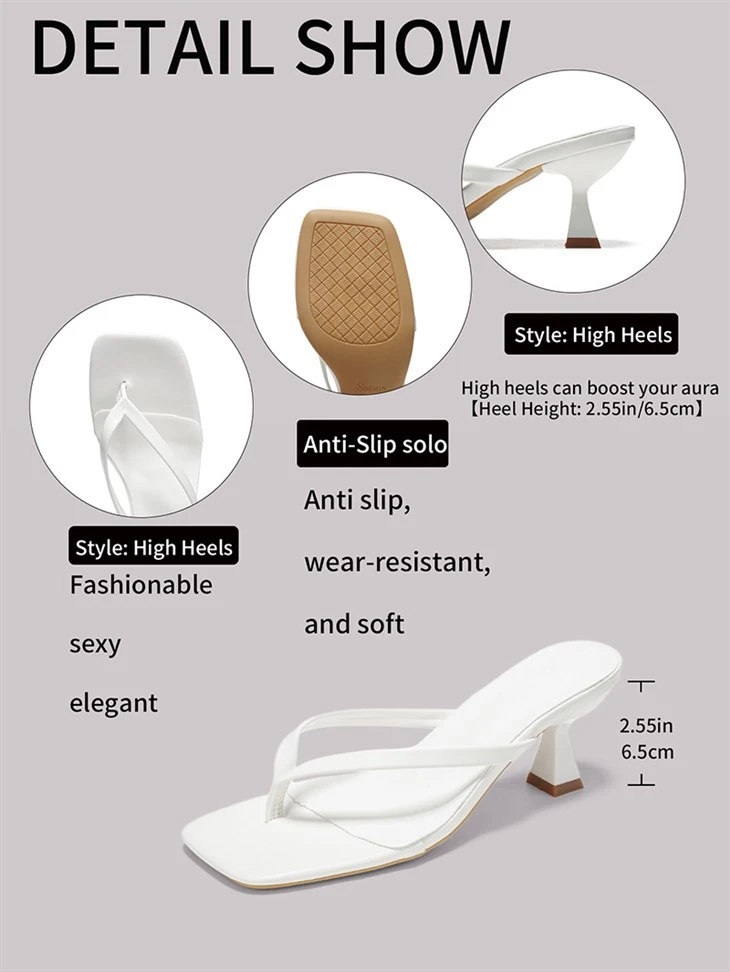 Slides With Small Heel factory