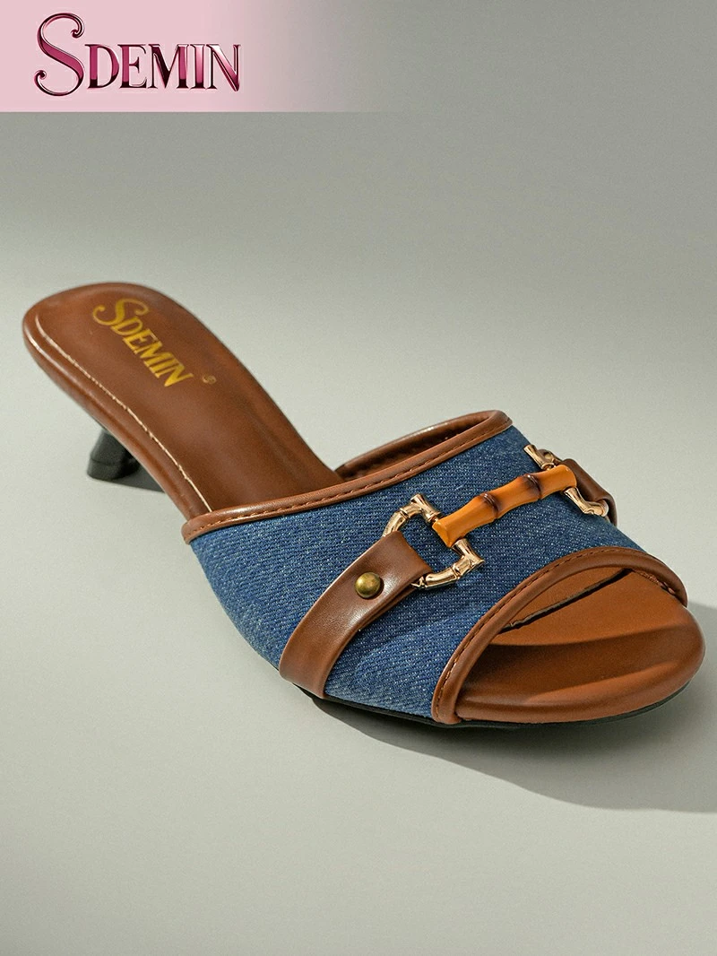 Slides With Block Heel manufacturers